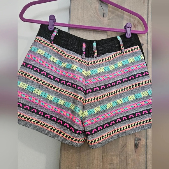 Milly Multicolor Patterned Women Shorts - Picture 2 of 7